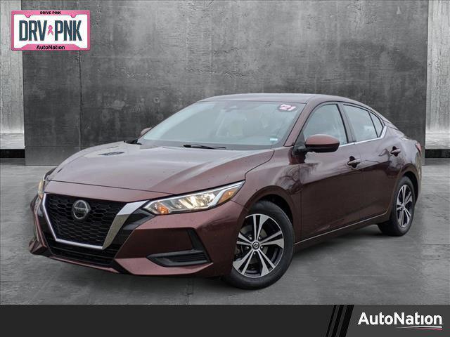 used 2021 Nissan Sentra car, priced at $16,393