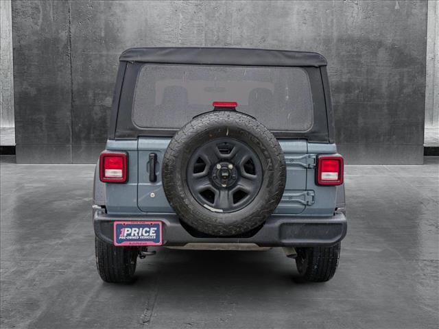 used 2024 Jeep Wrangler car, priced at $30,913