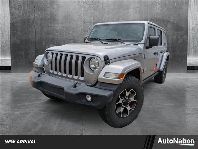 used 2019 Jeep Wrangler Unlimited car, priced at $24,788
