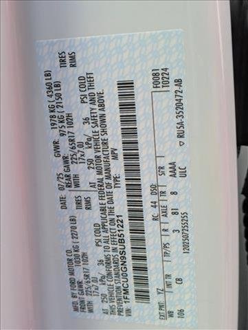 new 2025 Ford Escape car, priced at $25,829