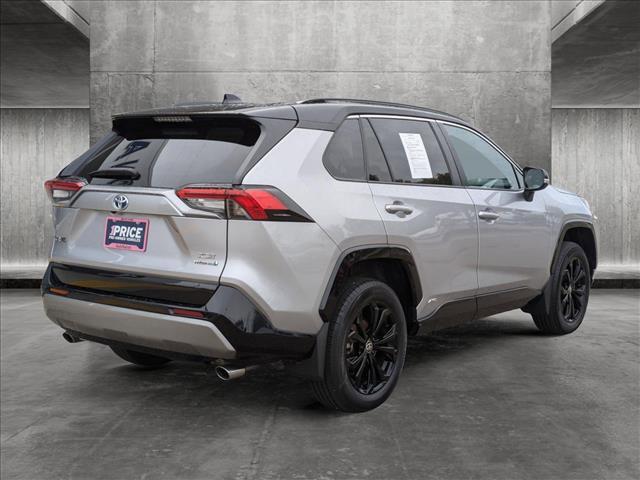 used 2022 Toyota RAV4 Hybrid car, priced at $35,689