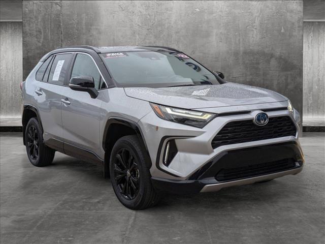 used 2022 Toyota RAV4 Hybrid car, priced at $35,689