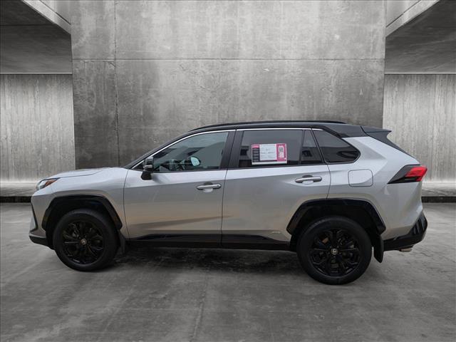 used 2022 Toyota RAV4 Hybrid car, priced at $35,689