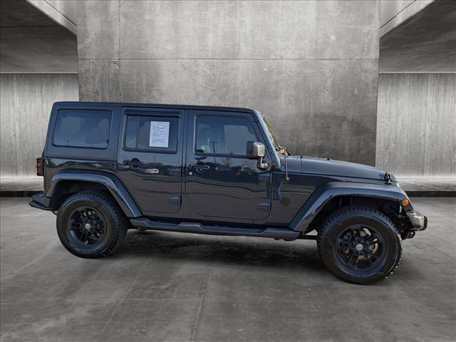 used 2017 Jeep Wrangler Unlimited car, priced at $18,998