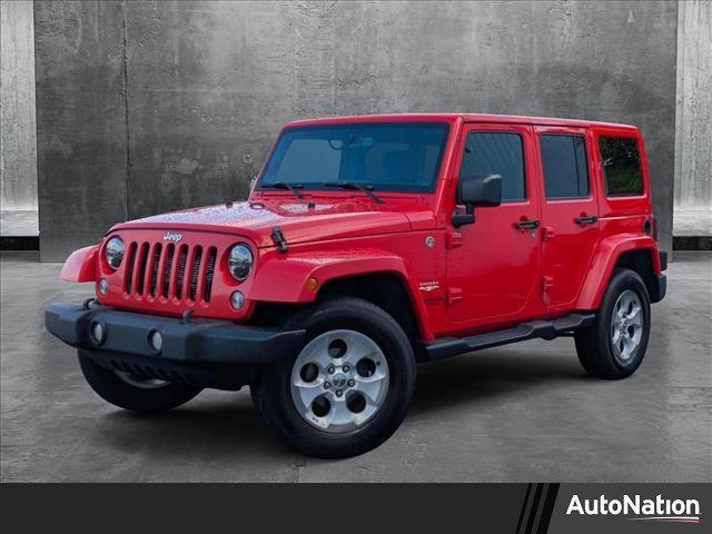 used 2014 Jeep Wrangler Unlimited car, priced at $14,991