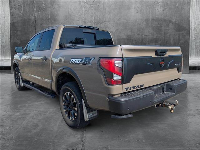 used 2021 Nissan Titan car, priced at $36,747