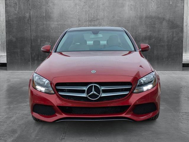 used 2018 Mercedes-Benz C-Class car, priced at $17,900