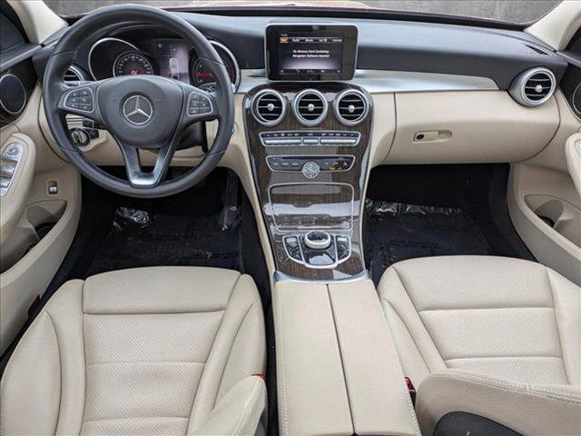 used 2018 Mercedes-Benz C-Class car, priced at $17,900