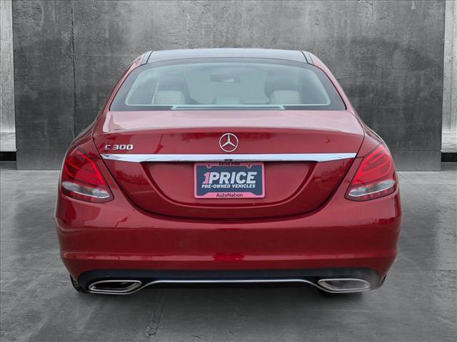 used 2018 Mercedes-Benz C-Class car, priced at $17,900