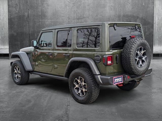 used 2021 Jeep Wrangler Unlimited car, priced at $33,773