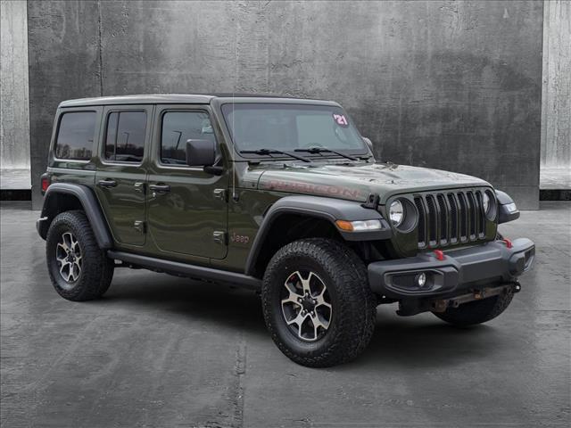 used 2021 Jeep Wrangler Unlimited car, priced at $33,773