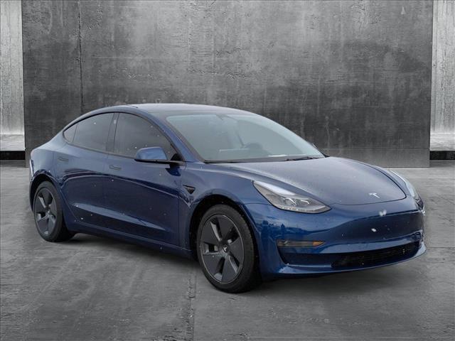 used 2022 Tesla Model 3 car, priced at $23,452