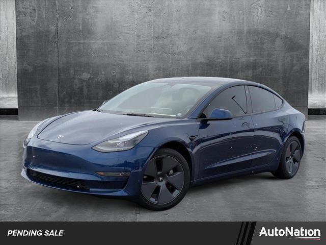 used 2022 Tesla Model 3 car, priced at $20,799