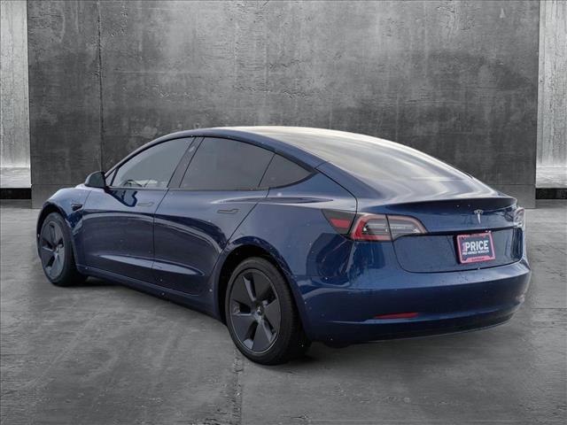 used 2022 Tesla Model 3 car, priced at $23,452