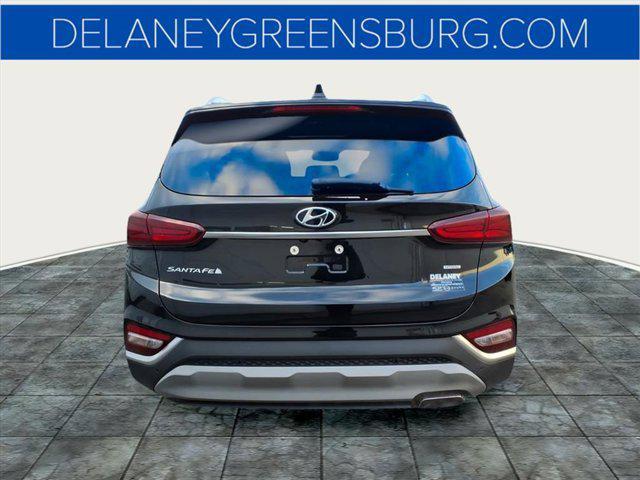 used 2020 Hyundai Santa Fe car, priced at $15,000