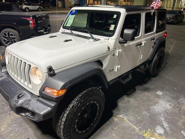 used 2018 Jeep Wrangler Unlimited car, priced at $26,390