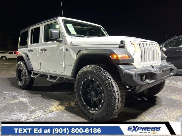 used 2018 Jeep Wrangler Unlimited car, priced at $26,390