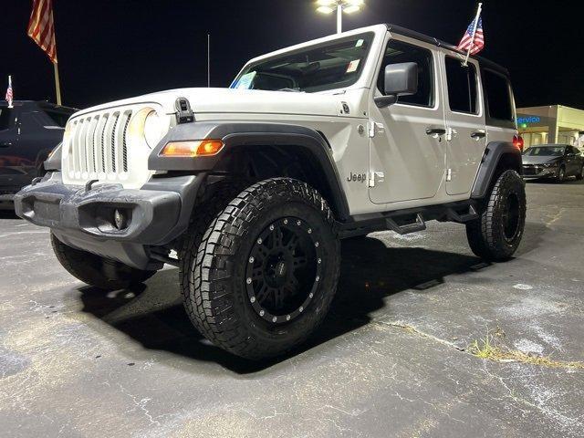 used 2018 Jeep Wrangler Unlimited car, priced at $26,390