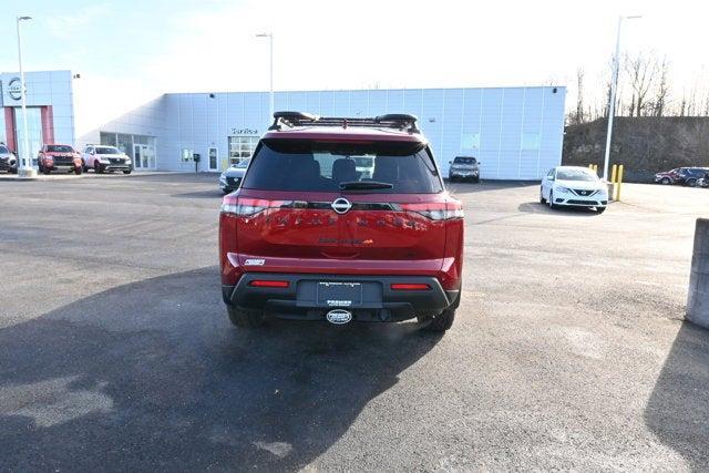 new 2025 Nissan Pathfinder car, priced at $43,575