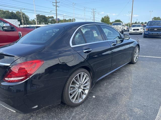 used 2018 Mercedes-Benz C-Class car, priced at $24,888