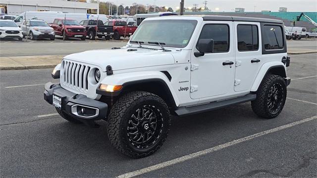 used 2020 Jeep Wrangler Unlimited car, priced at $34,156