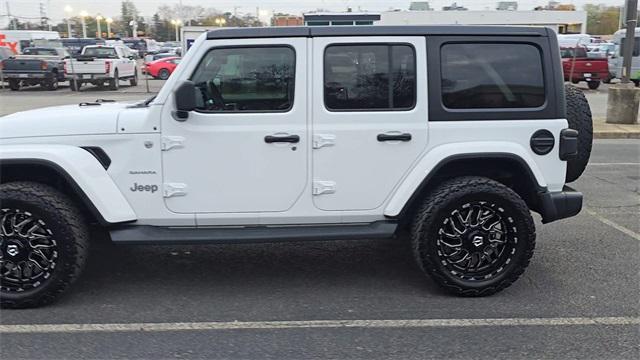 used 2020 Jeep Wrangler Unlimited car, priced at $34,156