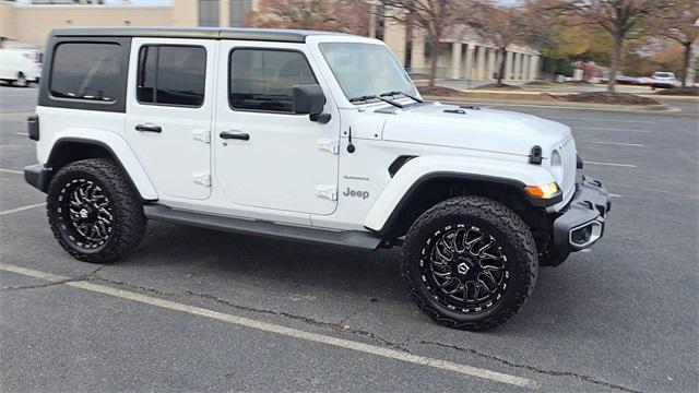 used 2020 Jeep Wrangler Unlimited car, priced at $34,156