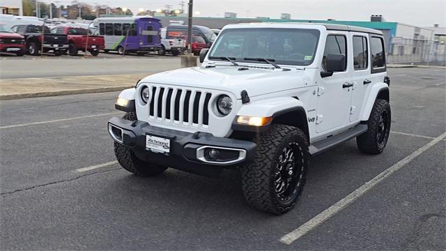 used 2020 Jeep Wrangler Unlimited car, priced at $34,156