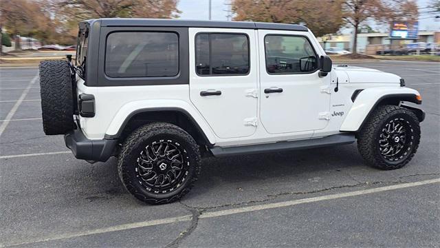 used 2020 Jeep Wrangler Unlimited car, priced at $34,156