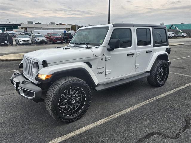 used 2020 Jeep Wrangler Unlimited car, priced at $34,156