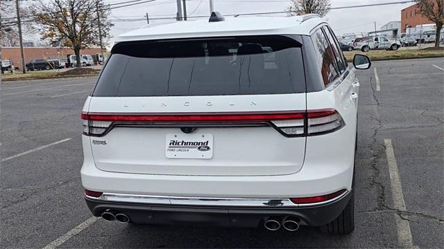 new 2025 Lincoln Aviator car, priced at $74,375