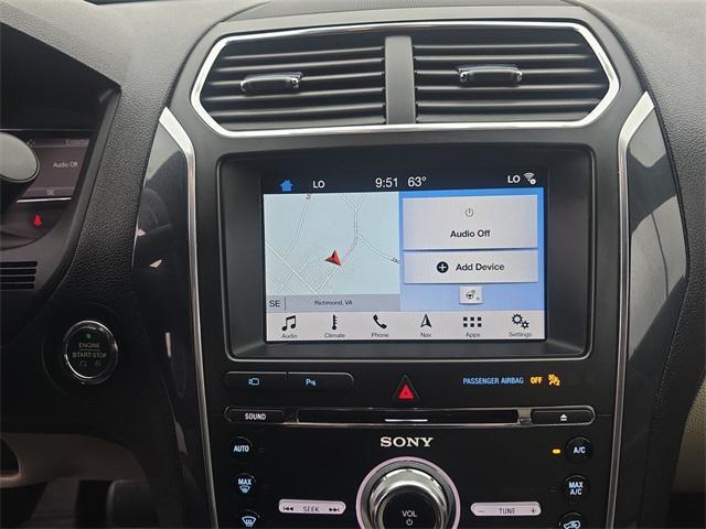 used 2018 Ford Explorer car, priced at $21,897