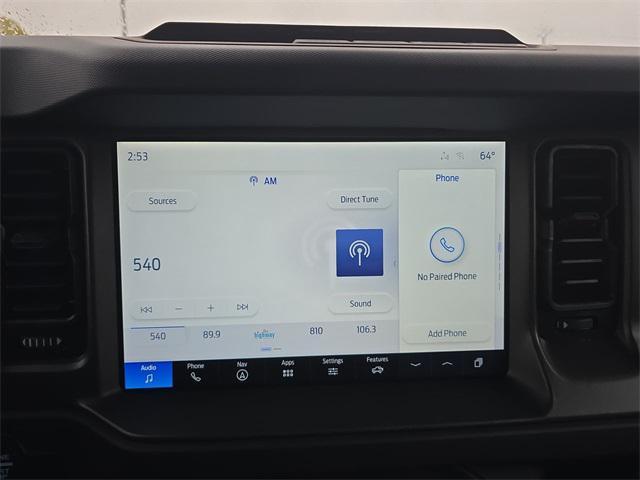 new 2025 Ford Bronco car, priced at $48,979