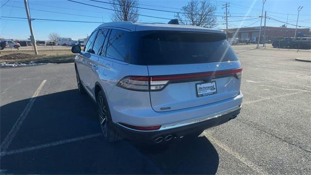 new 2025 Lincoln Aviator car, priced at $74,095