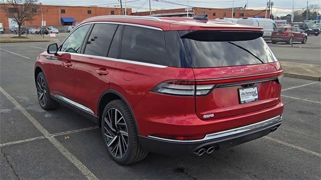 new 2025 Lincoln Aviator car, priced at $74,095