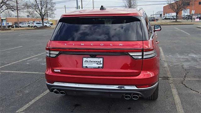 new 2025 Lincoln Aviator car, priced at $74,095