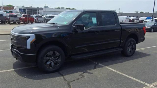 new 2025 Ford F-150 Lightning car, priced at $75,095