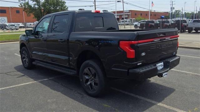 new 2025 Ford F-150 Lightning car, priced at $75,095