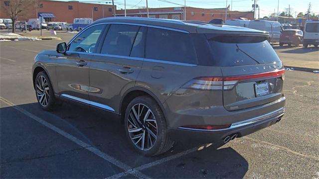 new 2025 Lincoln Aviator car, priced at $75,095