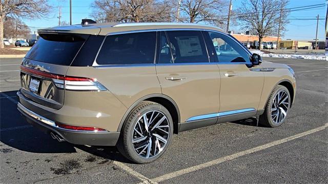 new 2025 Lincoln Aviator car, priced at $75,095