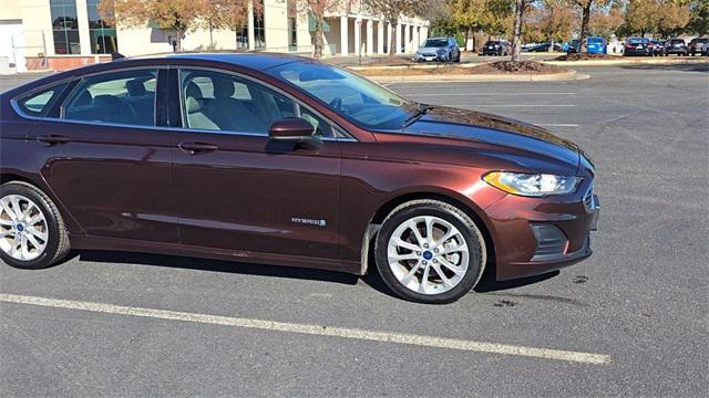 used 2019 Ford Fusion Hybrid car, priced at $18,312