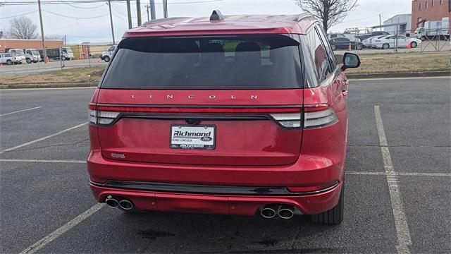 new 2025 Lincoln Aviator car, priced at $74,095