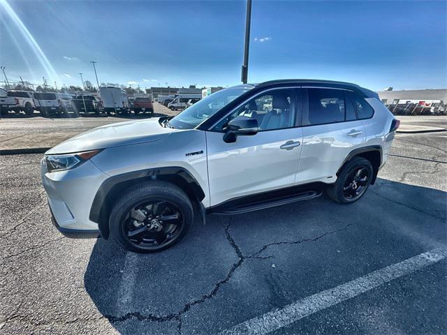 used 2021 Toyota RAV4 Hybrid car, priced at $30,720