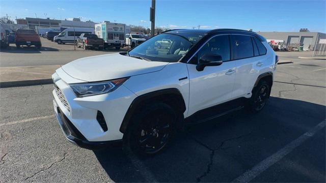 used 2021 Toyota RAV4 Hybrid car, priced at $30,720