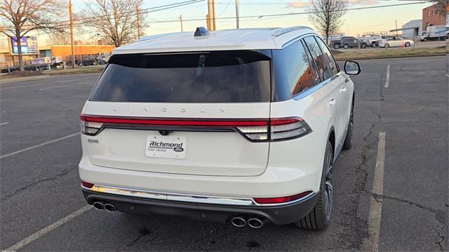 new 2025 Lincoln Aviator car, priced at $74,095