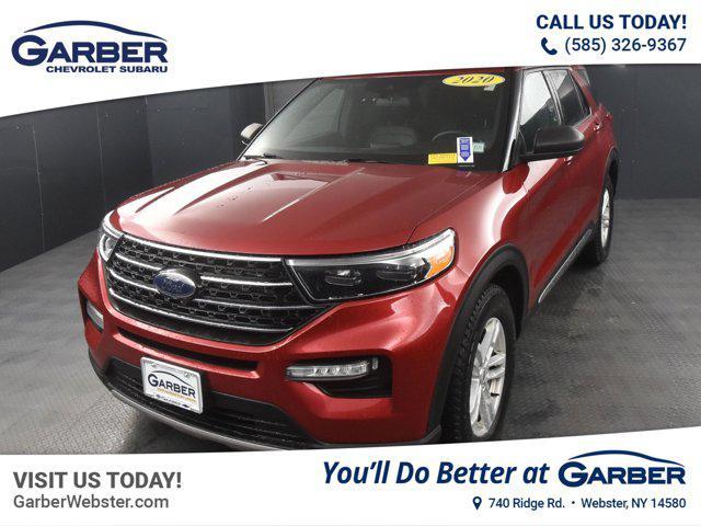 used 2020 Ford Explorer car, priced at $20,611