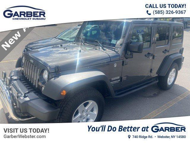 used 2017 Jeep Wrangler Unlimited car, priced at $23,610