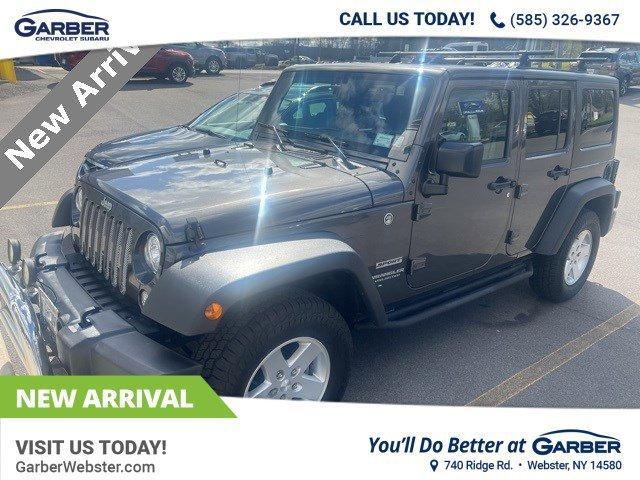 used 2017 Jeep Wrangler Unlimited car, priced at $23,610