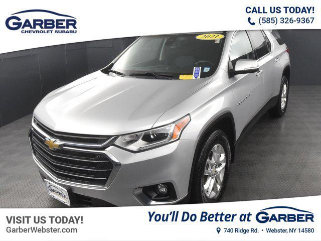 used 2021 Chevrolet Traverse car, priced at $27,748