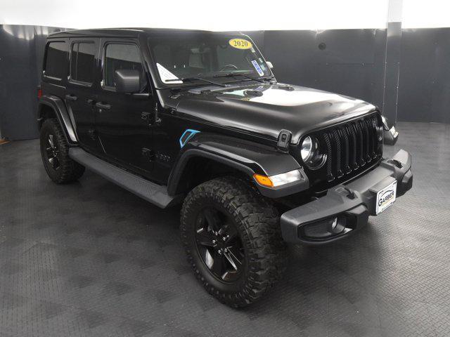 used 2020 Jeep Wrangler Unlimited car, priced at $33,109